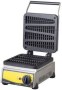 Çubukta Waffle Makinası:Çubukta waffle makinası kalın dökümlü teflon kaplama olarak tasarlanmıştır.Bu çubukta waffle makinasının toplam gücü 1200 Watt olup ölçüleri 25x42x24 cm. dir.Çubukta waffle makinası otomatik termostatıyla kullanım kolaylığı,paslan